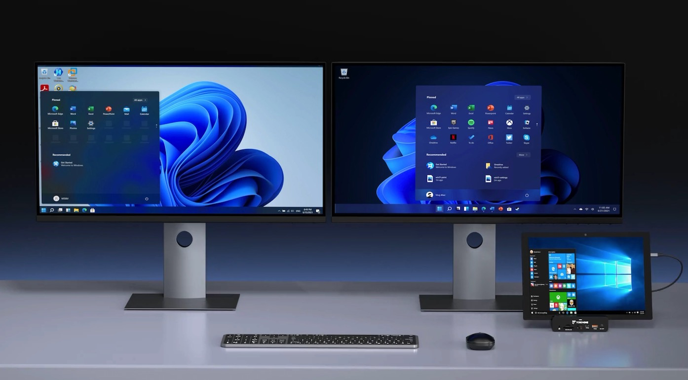 Amazon.com: TobenONE 18-in-1 Triple 4K@60Hz Monitor Docking